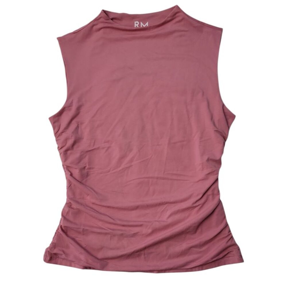 RM by Rebecca Minkoff Women's Soft Mock Neck Tank Top - Pink